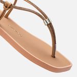 Rasteiras-flats Feminino Milano Palha 13932