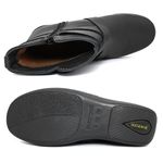 BOTA ANATÔMICA DOCTOR PÉ EM COURO LEGÍTIMO - 19368 PRETO