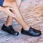 SAPATO INDICADO PARA DIABÉTICO EM COURO LEGÍTIMO - 66000 PRETO
