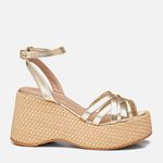Anabela Feminino Milano Ouro Light 13808