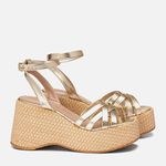 Anabela Feminino Milano Ouro Light 13808