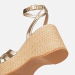 Anabela Feminino Milano Ouro Light 13808