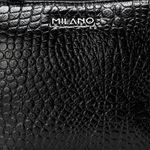 Bolsas Femininas Feminina Milano Croco Preto 13854