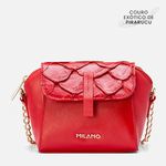 Bolsas Femininas Feminina Milano Vermelho/vermelho 13893