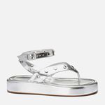 Papete Feminino Milano Prata 13976