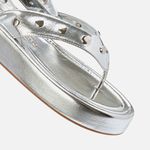 Papete Feminino Milano Prata 13976