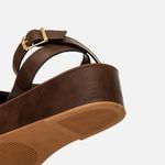 Plataforma Feminino Milano Marrom 14186