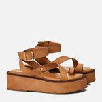 Plataforma Feminino Milano Palha 14186