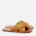 Rasteiras-flats Feminino Milano Amarelo 13173