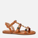Rasteiras-flats Feminino Milano Caramelo 14132