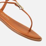 Rasteiras-flats Feminino Milano Caramelo 14218