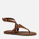 Rasteiras-flats Feminino Milano Marrom 14221