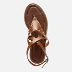 Rasteiras-flats Feminino Milano Marrom 14221