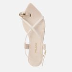 Rasteiras-flats Feminino Milano Off White 13704