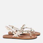 Rasteiras-flats Feminino Milano Off White 13837