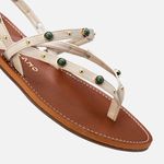 Rasteiras-flats Feminino Milano Off White 13837