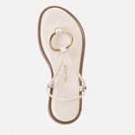 Rasteiras-flats Feminino Milano Off White 14219