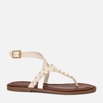 Rasteiras-flats Feminino Milano Off White 14221