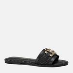 Rasteiras-flats Feminino Milano Preto 13700