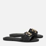 Rasteiras-flats Feminino Milano Preto 13700