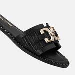 Rasteiras-flats Feminino Milano Preto 13700