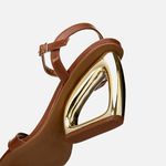 Sandália Feminino Milano Caramelo 14116