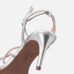 Sandália Feminino Milano Prata 13365