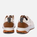 Tênis Casual Masculino Milano Off White/caramelo 14028