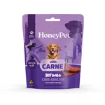 Bifinhos Cães Adultos Honey Pet Sabor Carne Sem Cor