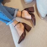 Scarpin Moana Marrom