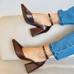 Scarpin Moana Marrom