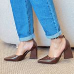 Scarpin Moana Marrom