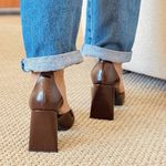 Scarpin Moana Marrom