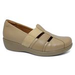 SAPATO DOCTOR PÉ EM COURO LEGÍTIMO ANATÔMICO - 193016 LIGHT TAN/LIGHT TAN