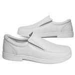 SAPATO DOCTOR PÉ CONFORTÁVEL EM COURO LEGÍTIMO - 1919 BRANCO/BRANCO