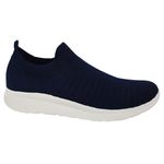 TÊNIS DOCTOR PÉ SUPER CONFORTÁVEL EM KNIT - MC3414 MARINHO