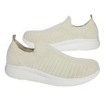 TÊNIS SUPER CONFORTÁVEL EM KNIT DOCTOR PÉ - MC3414 MORENINHA