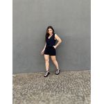 Shorts Alfaiataria Barra Italiana PRETO