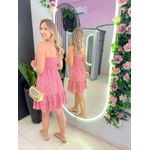 VESTIDO CURTO LIZ ROSA