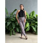 Blusa Marjorie em Crepe PRETO