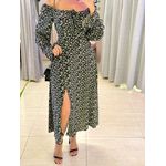 VESTIDO VIOLETA MANGA LONGA PRETO