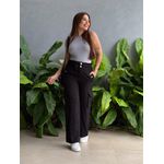 Calça Cargo Elástico no Cós PRETO