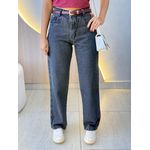 CALÇA WIDE ESTONADA PRETO