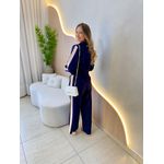 CONJUNTO PANTALONA ANALU AZUL MARINHO