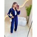 CONJUNTO PANTALONA ANALU AZUL MARINHO
