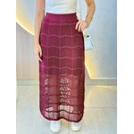 SAIA TRICOT OLIVIA MARSALA