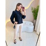 BLUSA MANGA LONGA ISADORA PRETO