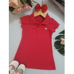 Vestido Polo Verm Elian Vermelho
