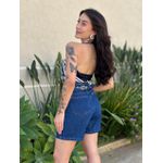 Lenço Multiformas De Amarração Estampado Azul Marinho