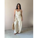 Macacão Longo Ema Bege